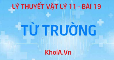 Từ trường, Đường sức từ là gì? Quy tắc nắm tay phải để xác định chiều đường sức từ - Vật lý 11 bài 19